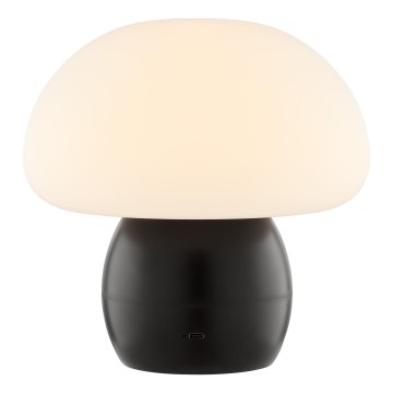 Brilliant - Lampe de table LED tactile rechargeable et dimmable DUPIS LED/2W/5V 2700K 1800 mAh noire