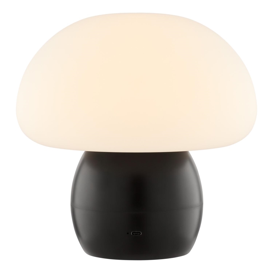 Brilliant - Lampe de table LED tactile rechargeable et dimmable DUPIS LED/2W/5V 2700K 1800 mAh noire