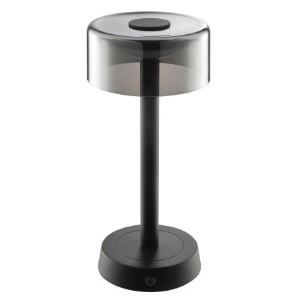 Brilliant - Lampe de table d'extérieur tactile rechargeable LED dimmable RAZOR LED/2,5W/5V 2700K 2600 mAh IP44 noire