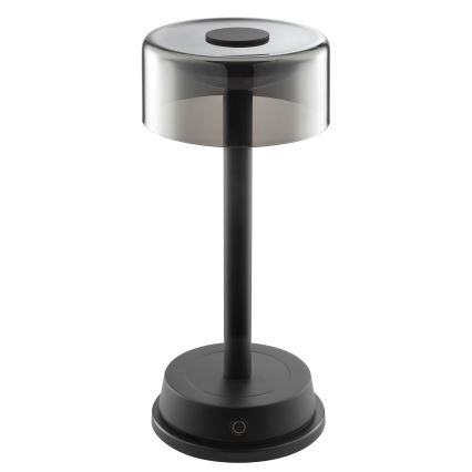 Brilliant - Lampe de table d'extérieur tactile rechargeable LED dimmable RAZOR LED/2,5W/5V 2700K 2600 mAh IP44 noire