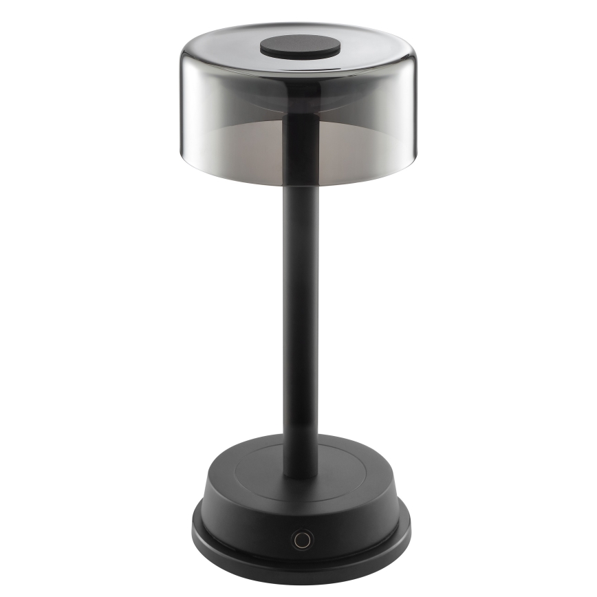 Brilliant - Lampe de table d'extérieur tactile rechargeable LED dimmable RAZOR LED/2,5W/5V 2700K 2600 mAh IP44 noire