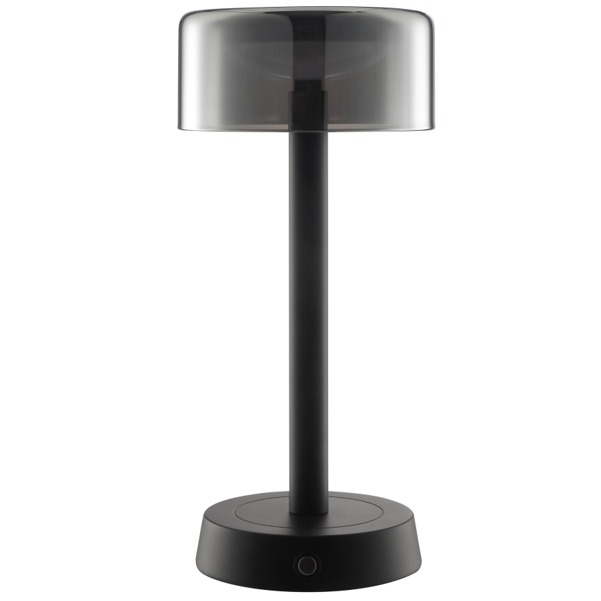 Brilliant - Lampe de table d'extérieur tactile rechargeable LED dimmable RAZOR LED/2,5W/5V 2700K 2600 mAh IP44 noire