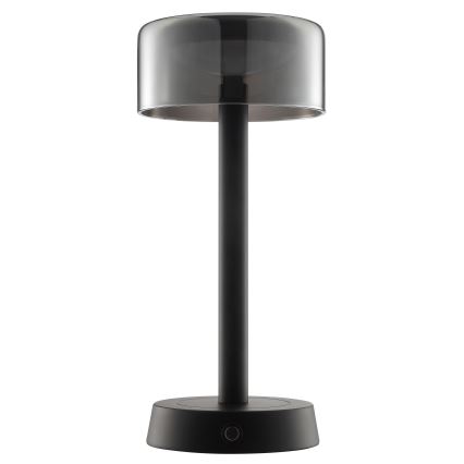 Brilliant - Lampe de table d'extérieur tactile rechargeable LED dimmable RAZOR LED/2,5W/5V 2700K 2600 mAh IP44 noire