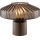 Brilliant - Lampe de table LYN 1xE27/20W/230V brun / brun fumé