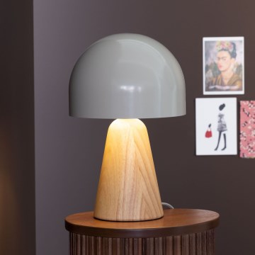 Brilliant - Lampe de table NALAM 1xE14/40W/230V beige/frêne - FSC certifié