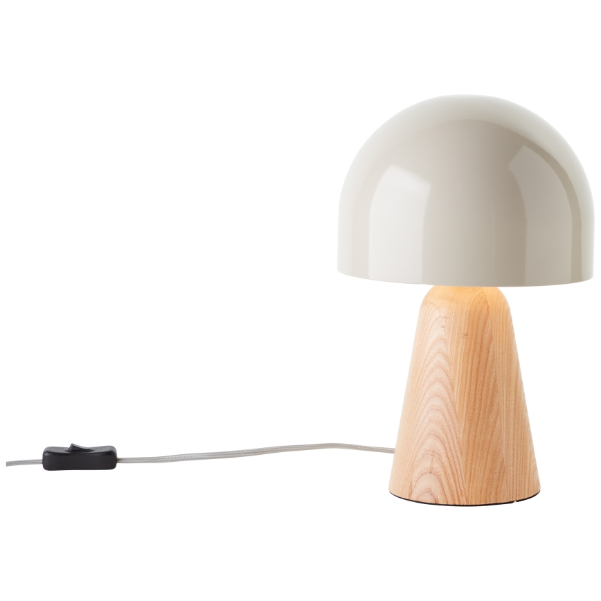 Brilliant - Lampe de table NALAM 1xE14/40W/230V beige/frêne