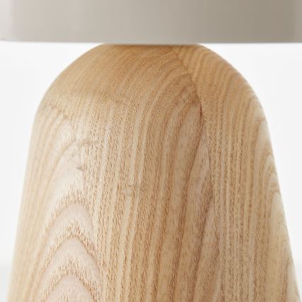 Brilliant - Lampe de table NALAM 1xE14/40W/230V beige/frêne