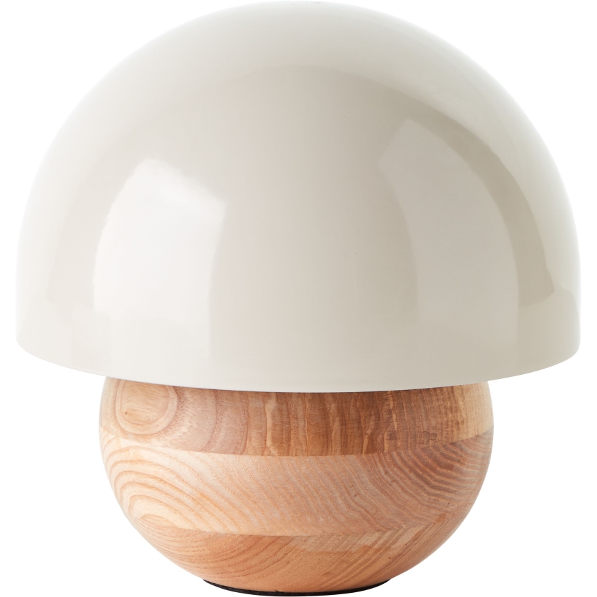 Brilliant - Lampe de table NALAM 1xE14/40W/230V gris/frêne - FSC certifié