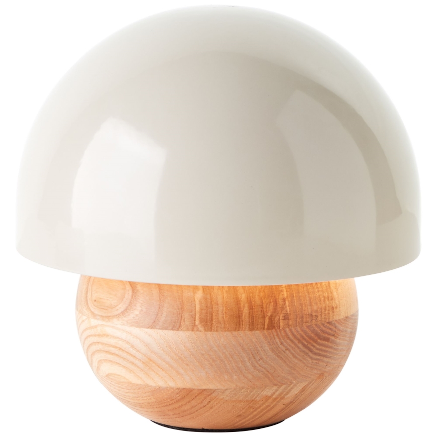 Brilliant - Lampe de table NALAM 1xE14/40W/230V gris/frêne - FSC certifié