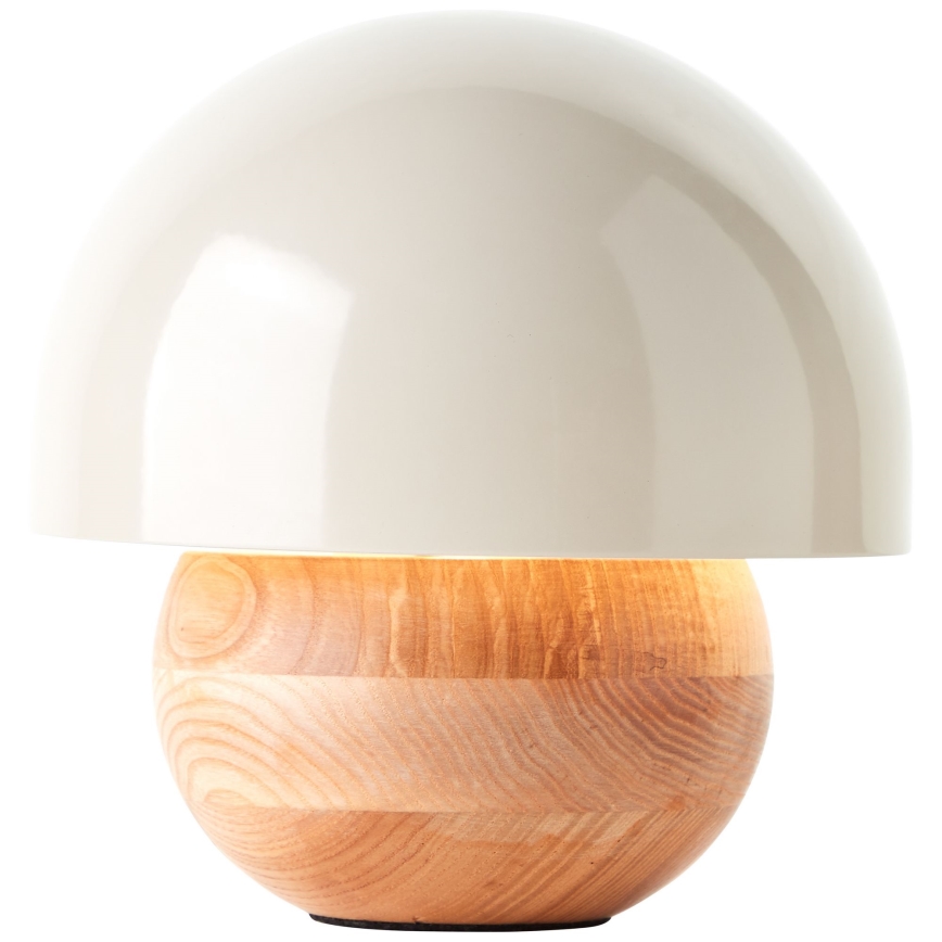 Brilliant - Lampe de table NALAM 1xE14/40W/230V gris/frêne - FSC certifié