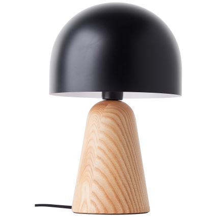 Brilliant - Lampe de table NALAM 1xE14/40W/230V noir/frêne - FSC certifié