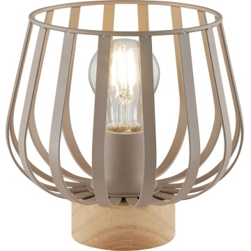 Brilliant - Lampe de table NORDIC CAGE 1xE27/20W/230V beige