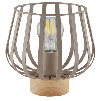 Brilliant - Lampe de table NORDIC CAGE 1xE27/20W/230V beige