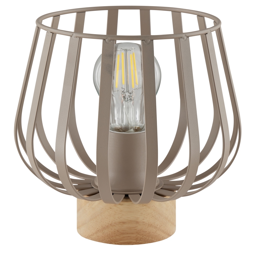 Brilliant - Lampe de table NORDIC CAGE 1xE27/20W/230V beige