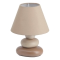 Brilliant - Lampe de table PAOLO 1xE14/40W/230V céramique/beige