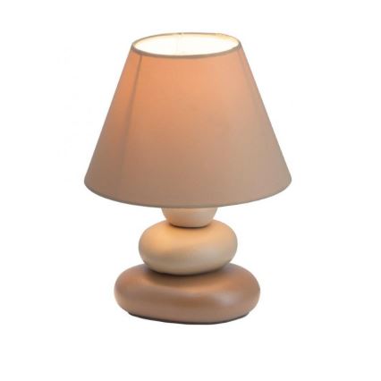 Brilliant - Lampe de table PAOLO 1xE14/40W/230V céramique/beige