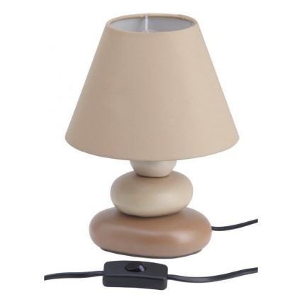 Brilliant - Lampe de table PAOLO 1xE14/40W/230V céramique/beige