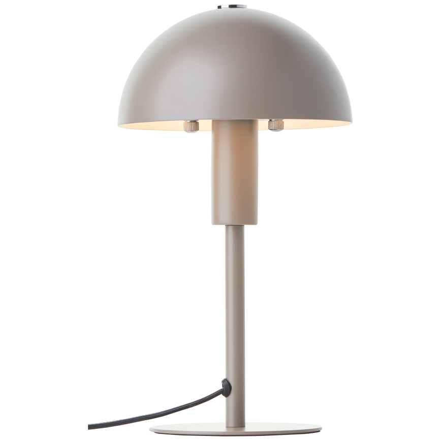 Brilliant - Lampe de table PETITE 1xE14/28W/230V gris