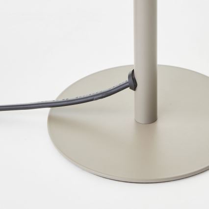 Brilliant - Lampe de table PETITE 1xE14/28W/230V gris