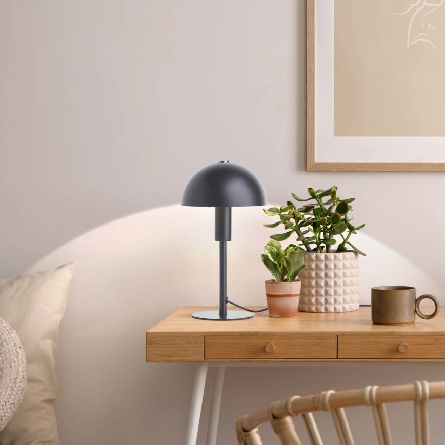 Brilliant - Lampe de table PETITE 1xE14/28W/230V noir