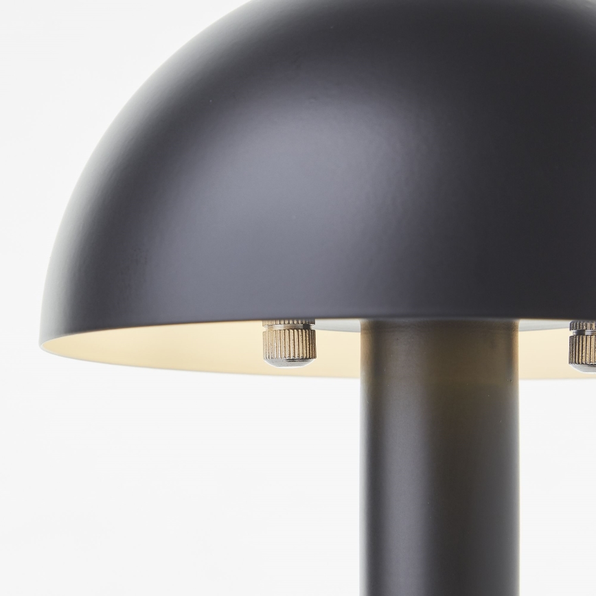 Brilliant - Lampe de table PETITE 1xE14/28W/230V noir