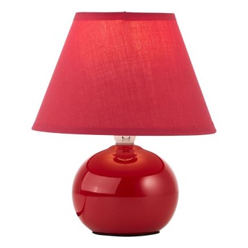Brilliant - Lampe de table PRIMO 1xE14/40W/230V céramique/rouge