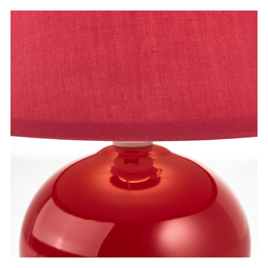 Brilliant - Lampe de table PRIMO 1xE14/40W/230V céramique/rouge