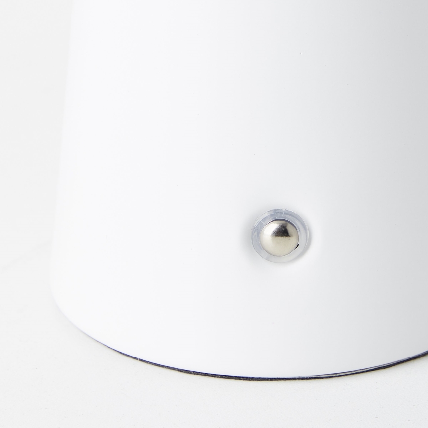 Brilliant - Lampe de table extérieur tactile à intensité variable LED MUFFIN LED/3W/5V USB IP44 blanc