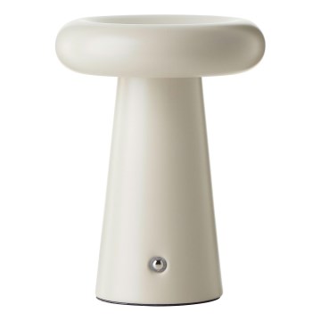 Brilliant - Lampe de table tactile à intensité variable MUFFIN LED/3W/5V USB IP44 crème