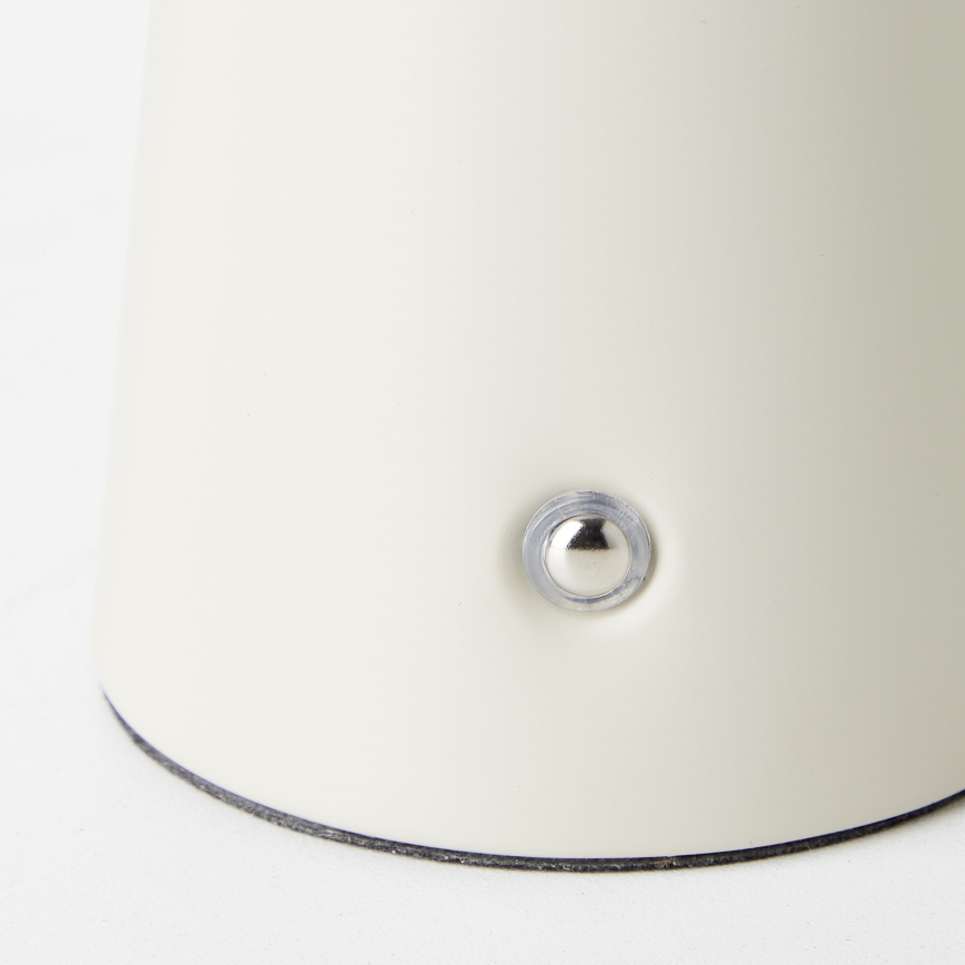 Brilliant - Lampe de table tactile à intensité variable MUFFIN LED/3W/5V USB IP44 crème