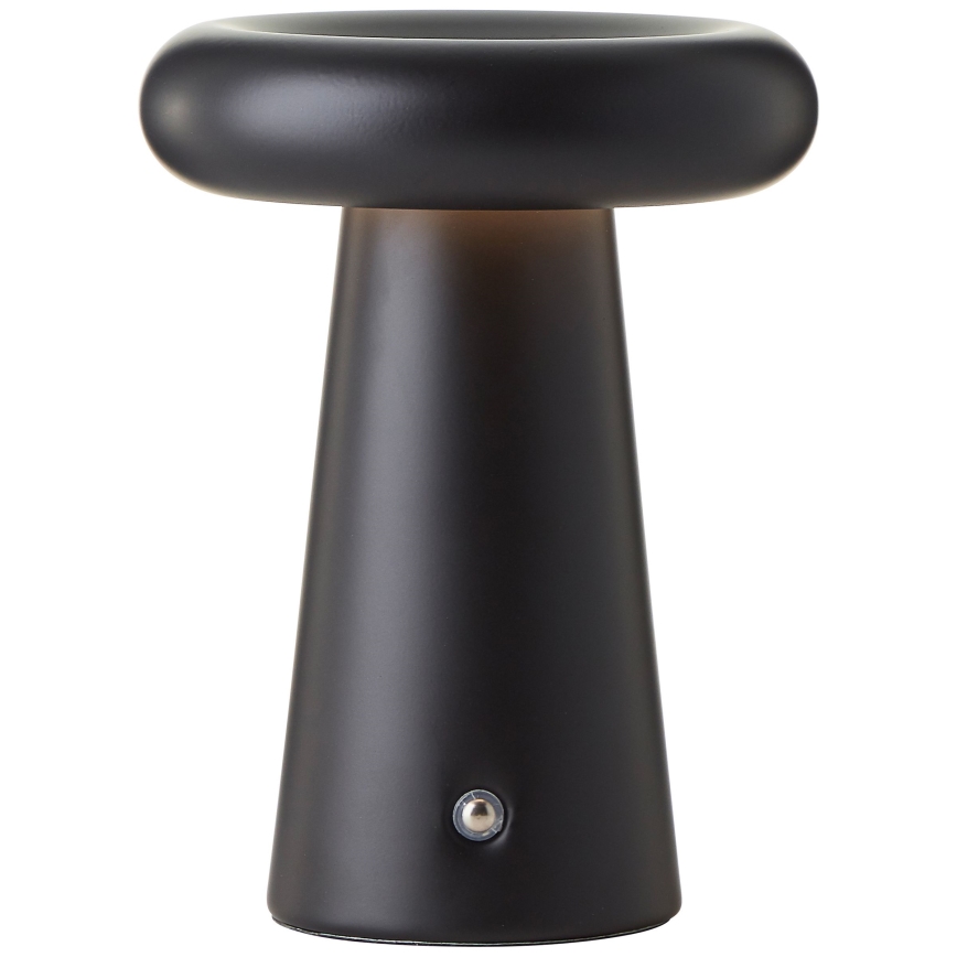 Brilliant - Lampe de table extérieur tactile à intensité variable MUFFIN LED/3W/5V USB IP44 noir