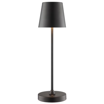 Brilliant - Lampe de table d'extérieur tactile, rechargeable et à intensité variable ELORA LED/2,5W/5V 2700K 2600 mAh IP44 noir