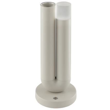 Brilliant - Lampe de table d'extérieur LED dimmable tactile et rechargeable SAYU LED/2,5W/5V 2700K 2600 mAh IP44 gris