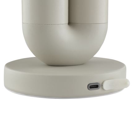 Brilliant - Lampe de table d'extérieur LED dimmable tactile et rechargeable SAYU LED/2,5W/5V 2700K 2600 mAh IP44 gris