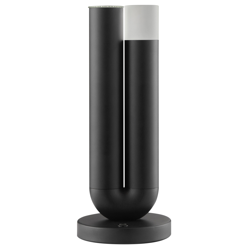 Brilliant - lampe de table d'extérieur SAYU LED/2,5W/5V 2700K 2600 mAh IP44 dimmable, rechargeable à commande tactile noire