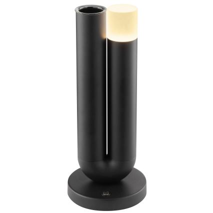 Brilliant - lampe de table d'extérieur SAYU LED/2,5W/5V 2700K 2600 mAh IP44 dimmable, rechargeable à commande tactile noire