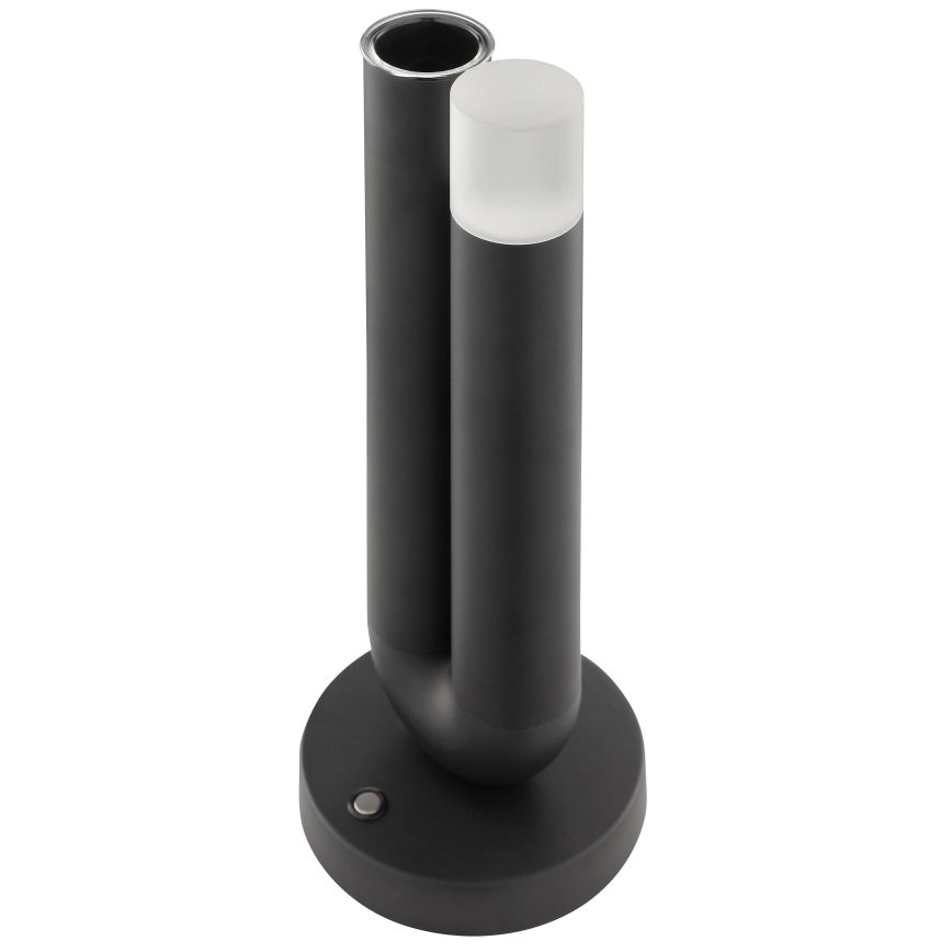Brilliant - lampe de table d'extérieur SAYU LED/2,5W/5V 2700K 2600 mAh IP44 dimmable, rechargeable à commande tactile noire
