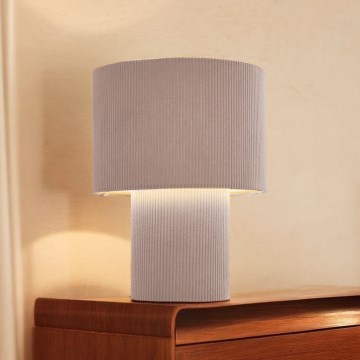 Brilliant - Lampe de table TONY 1xE27/20W/230V beige
