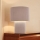 Brilliant - Lampe de table TONY 1xE27/20W/230V beige