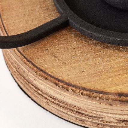 Brilliant - Lampe de table TOSH 1xE27/40W/230V en bois de peuplier