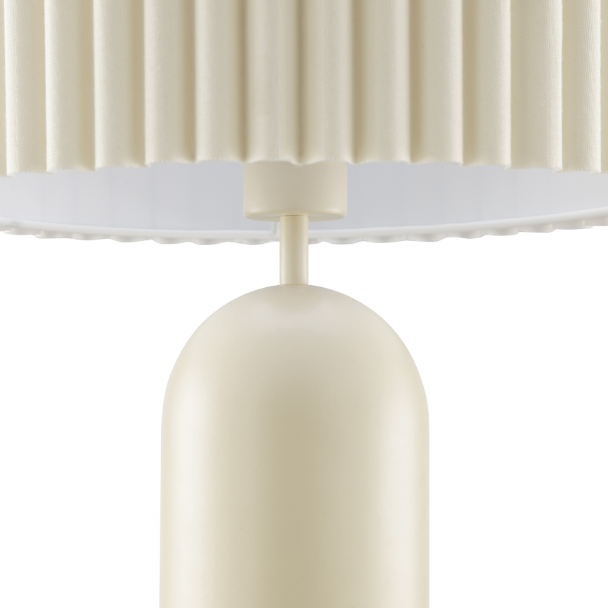 Brilliant - Lampe de table VELIN 1xE27/20W/230V crème