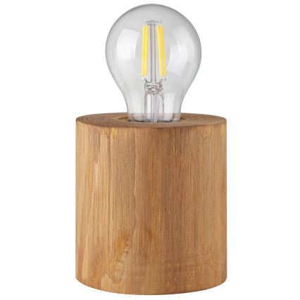 Brilliant - Lampe de table WOODRA 1xE27/20W/230V en pin