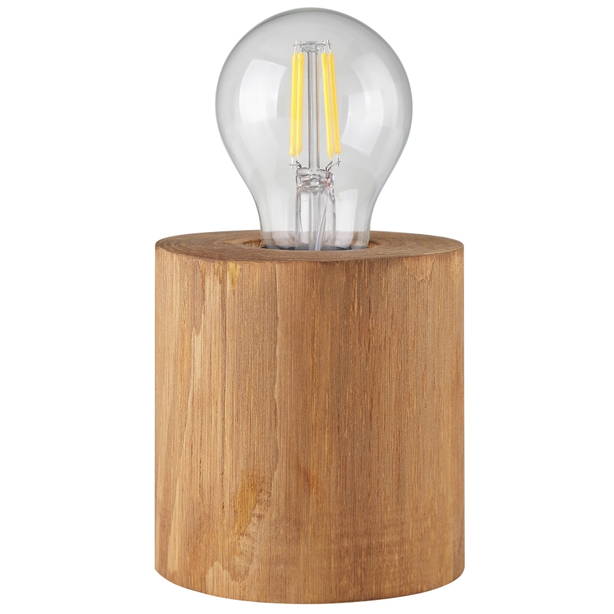 Brilliant - Lampe de table WOODRA 1xE27/20W/230V en pin