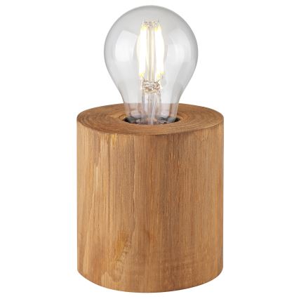 Brilliant - Lampe de table WOODRA 1xE27/20W/230V en pin