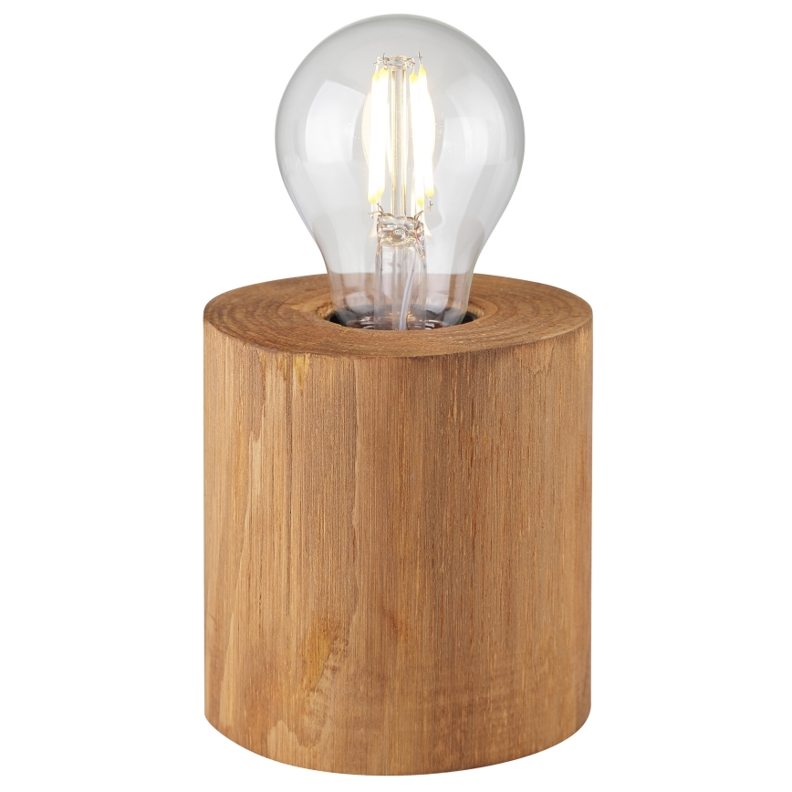 Brilliant - Lampe de table WOODRA 1xE27/20W/230V en pin