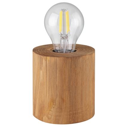 Brilliant - Lampe de table WOODRA 1xE27/20W/230V en pin