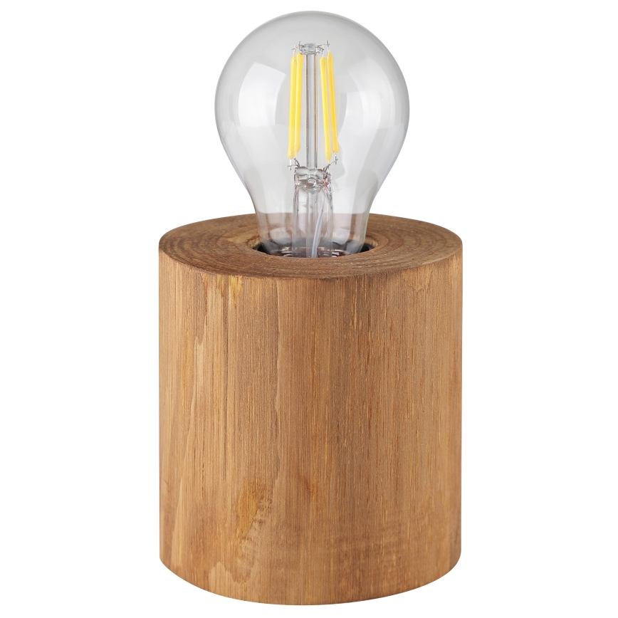 Brilliant - Lampe de table WOODRA 1xE27/20W/230V en pin