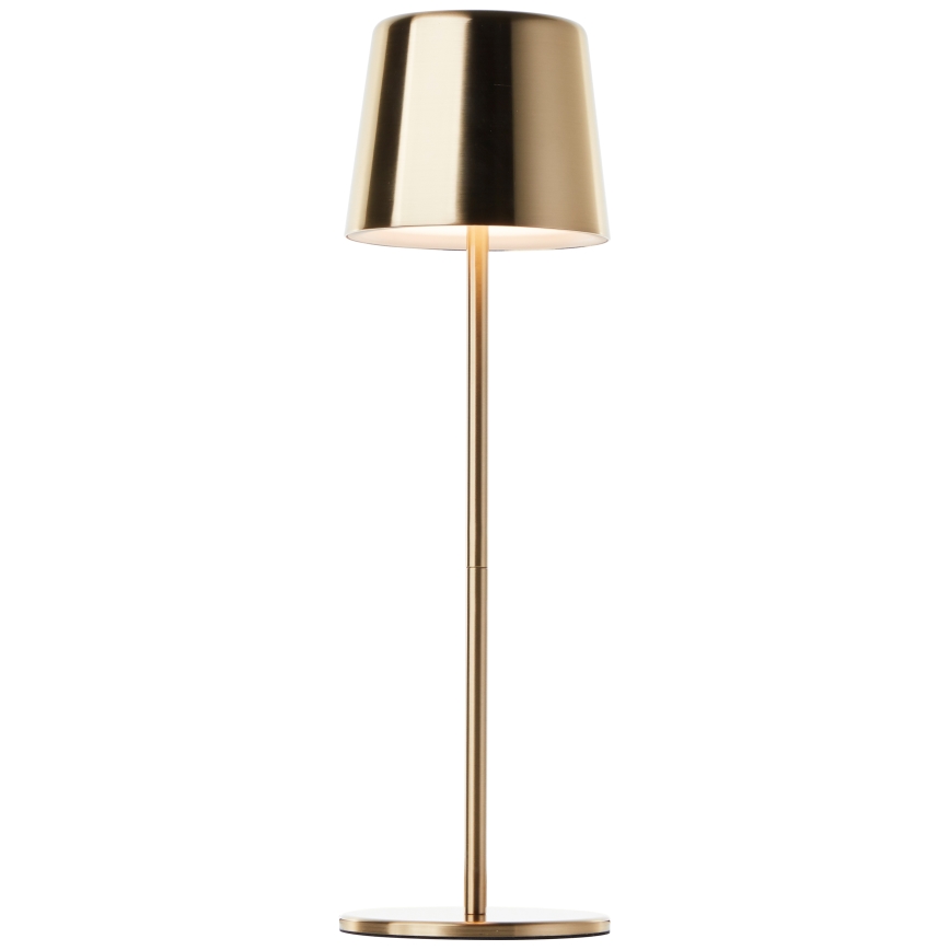 Brilliant - Lampe d'extérieur tactile à intensité variable XAANA LED/4W/5V 3000/4000/6500K 2600 mAh IP44 doré