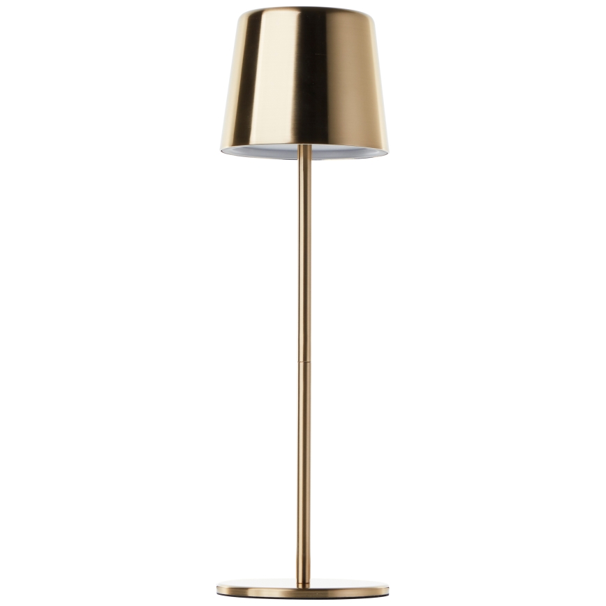Brilliant - Lampe d'extérieur tactile à intensité variable XAANA LED/4W/5V 3000/4000/6500K 2600 mAh IP44 doré