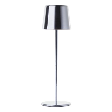 Brilliant - Lampe d'extérieur tactile à intensité variable XAANA LED/4W/5V 3000/4000/6500K 2600 mAh IP44 chrome brillant
